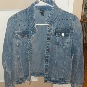Women's studded Jean jack